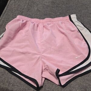 Nike Pink Athletic Shorts Lightweight Elastic Waist
